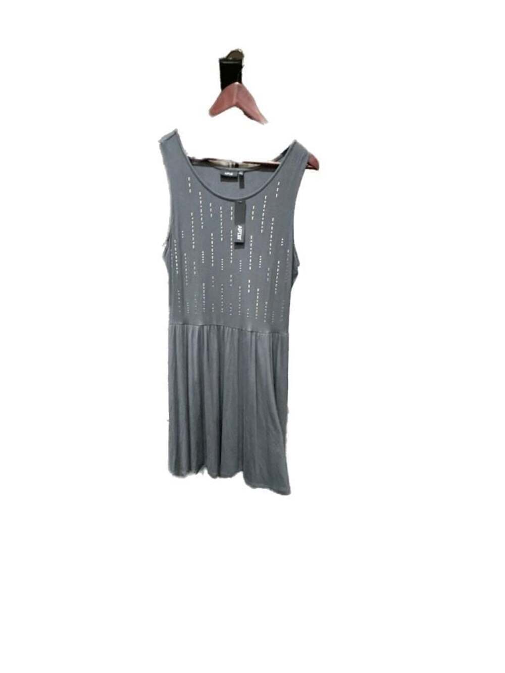 Apt. 9 Women's Sleeveless Studded Drop Waist Dress with Pockets